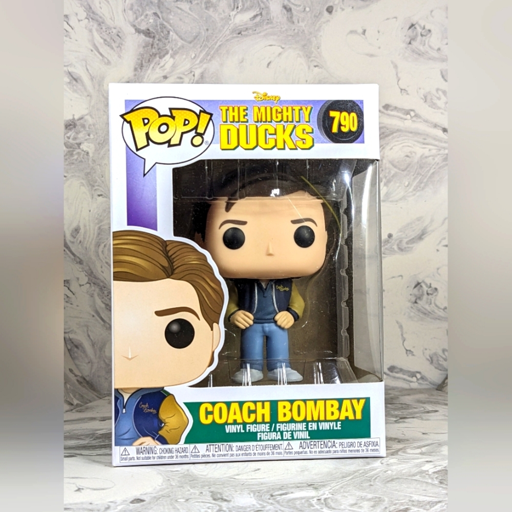 Funko Pop The Mighty ducks Coach Bombay 790 MIB